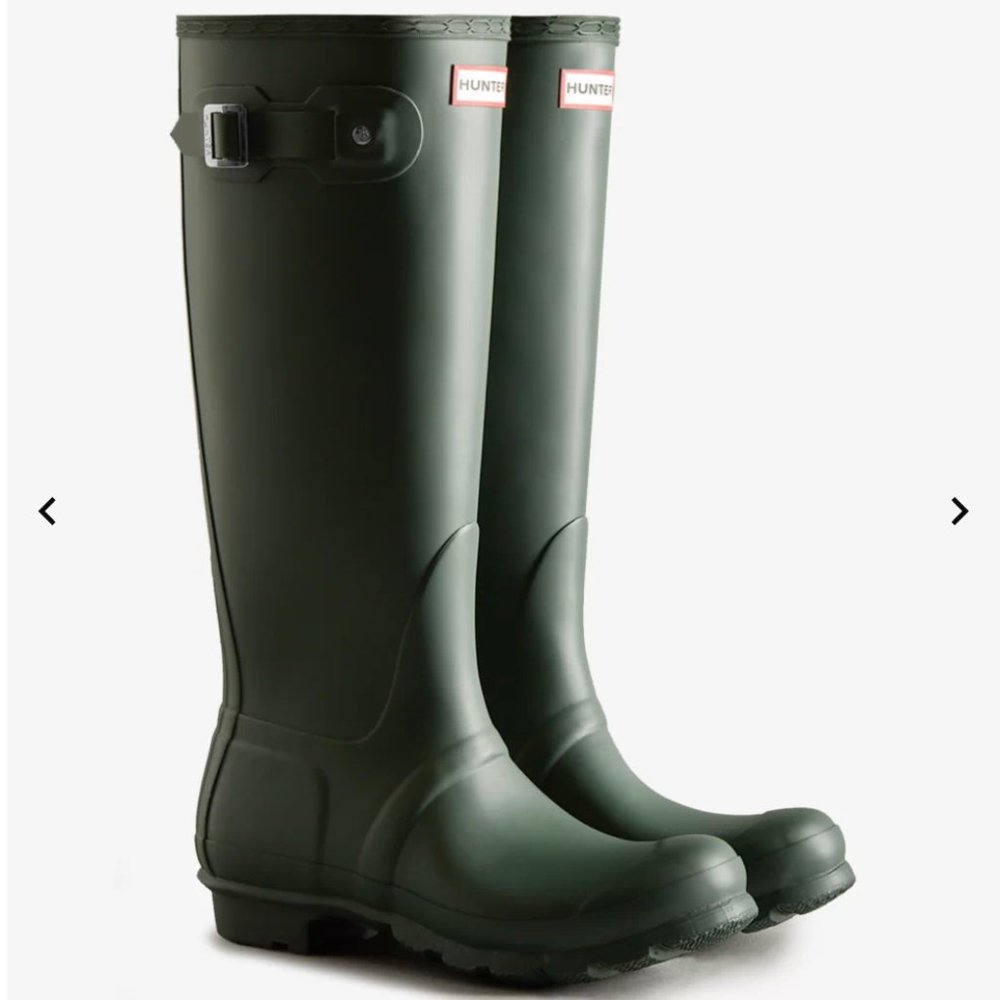 Hunter Green Women's Winter & Rain Boots